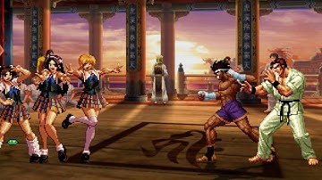 Athena vs Takuma - Joe (The King of Fighters UM) #kof #kof2002