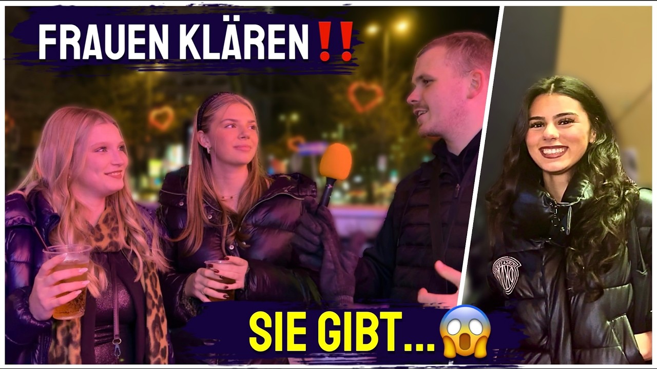 SO KLÄRT MAN FRAUEN WIRKLICH 😍 | Straßenumfrage Reeperbahn