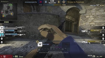 mousesports ropz 4K vs NIP Cobble [ ECS EUROPE ]