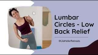 Relieve Low Back Pain with Lumbar Circles | Quick Tutorial