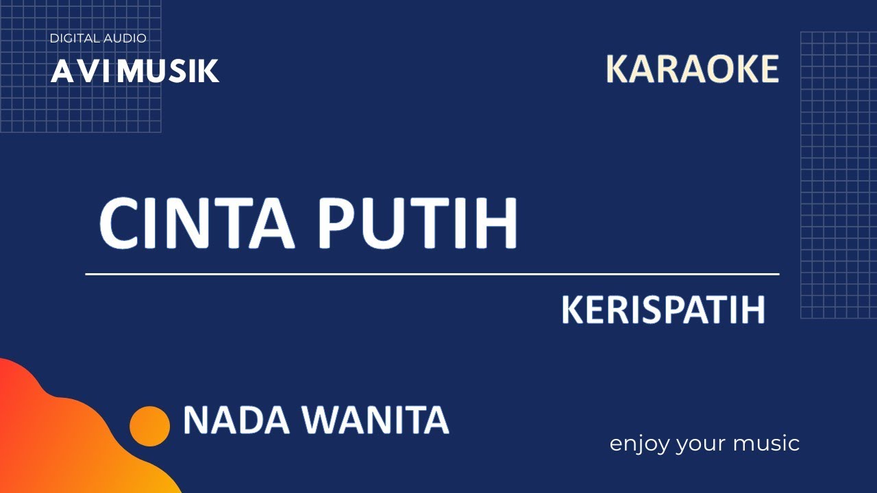 Cinta Putih - Kerispatih | Karaoke Nada WANITA | Avimusik