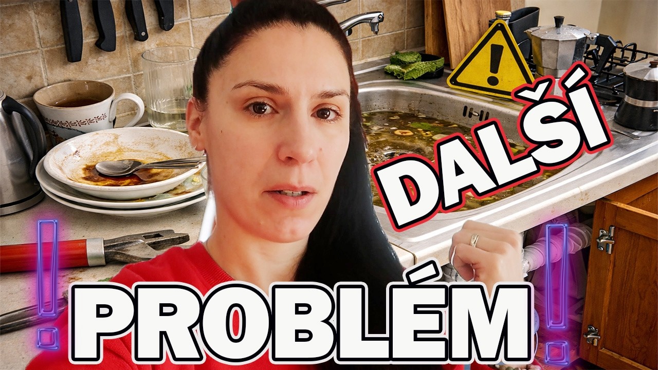 MÁME PROBLÉM V KUCHYNI, REKONSTRUKCE STARŠÍHO DOMU, VLOG
