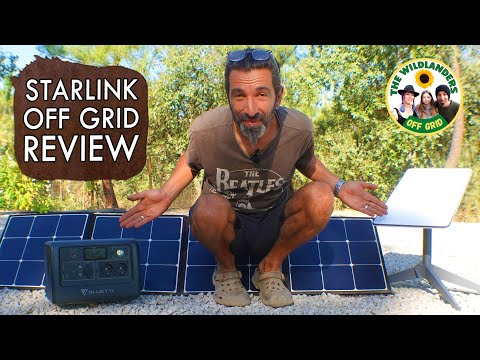 Using Starlink Off Grid - Powered By a Bluetti EB70