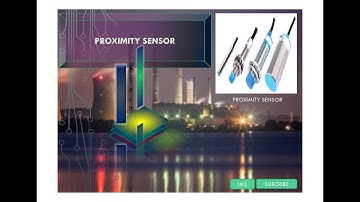 Working & Use of Proximity sensor (inductive type)