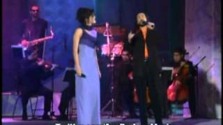 Video thumbnail of "Ana Bárbara y Marco Antonio Solis "Que Saben""