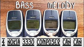 4 NOKIA 3310 CAN CAN