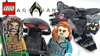 LEGO Aquaman Black Manta Strike review! 2018 set 76095!