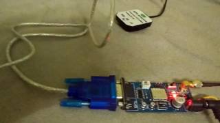 GPS Interface with Proteus