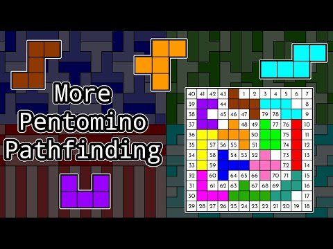 More Pentomino Pathfinding