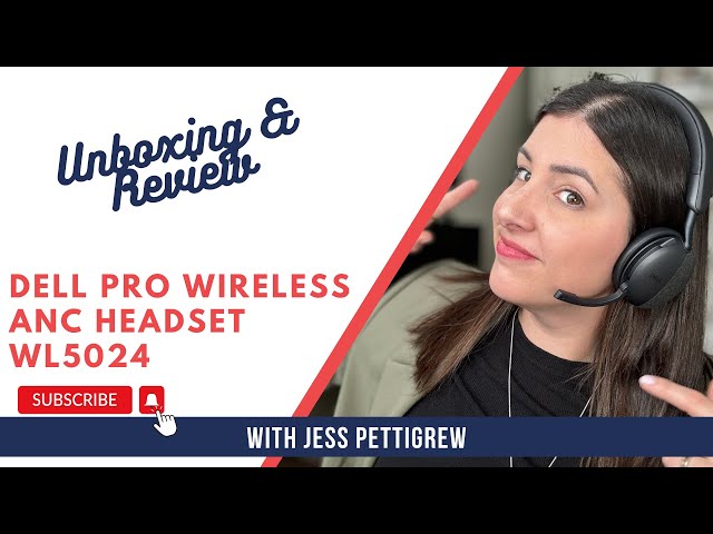Dell Wireless Pro ANC headset WL5024 Full Review - YouTube