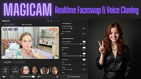 "Magicam: Real-Time Face Swap & Voice Cloning | All-in-One Deepfake Tool"