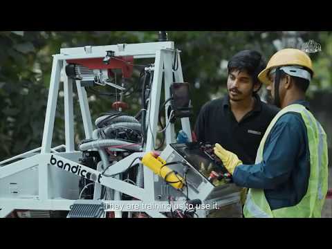 The Story of Bandicoot - the Robot to Clean Sewers and Manholes in Kerala