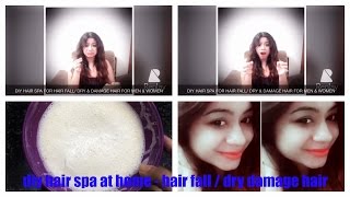 DIMPLE D'SOUZA - HOW TO DO SPA AT HOME FOR HAIR FALL:DRY & DAMAGE HAIR chennai Youtuber screenshot 3