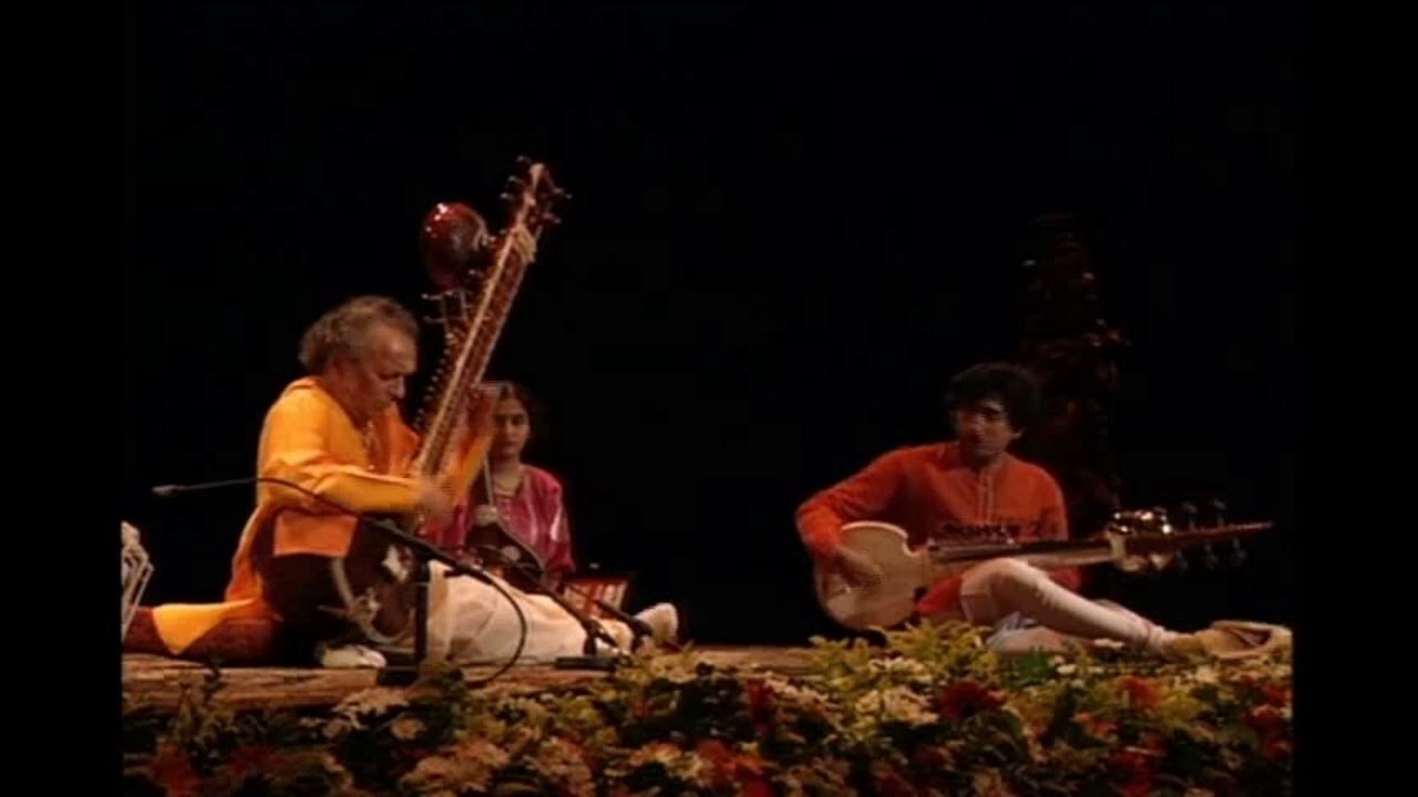 Pt Ravi Shankar and Ustad Zakir Hussain and Partho Sarothy Royal