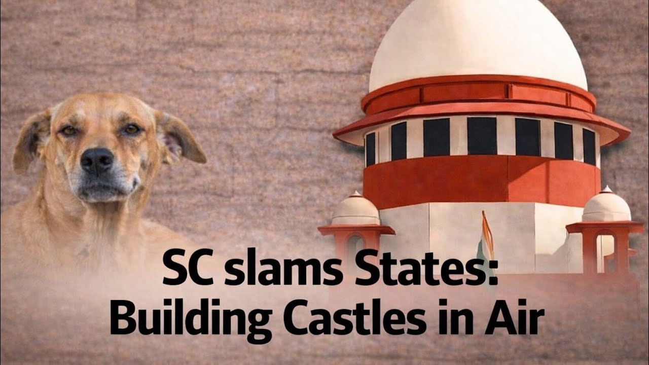 🐕🏛️ SC vs States: India’s Stray Dog Crisis Shocking Stats!