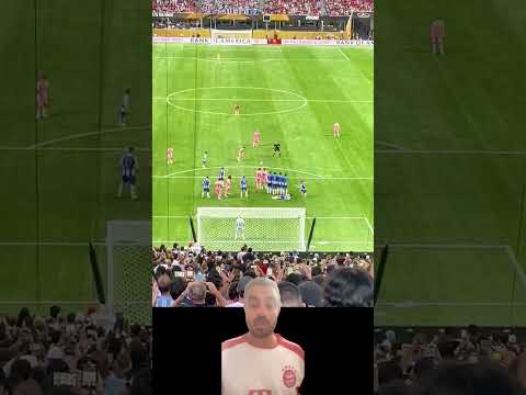 هدف ميسي من ركلة ثابته امام بورتو من المدرجات في كاس العالم للاندية