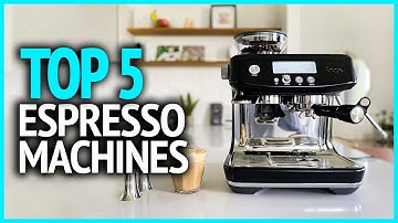 Best Espresso Machines 2023 | Top 5 Best Espresso Machines for Beginners