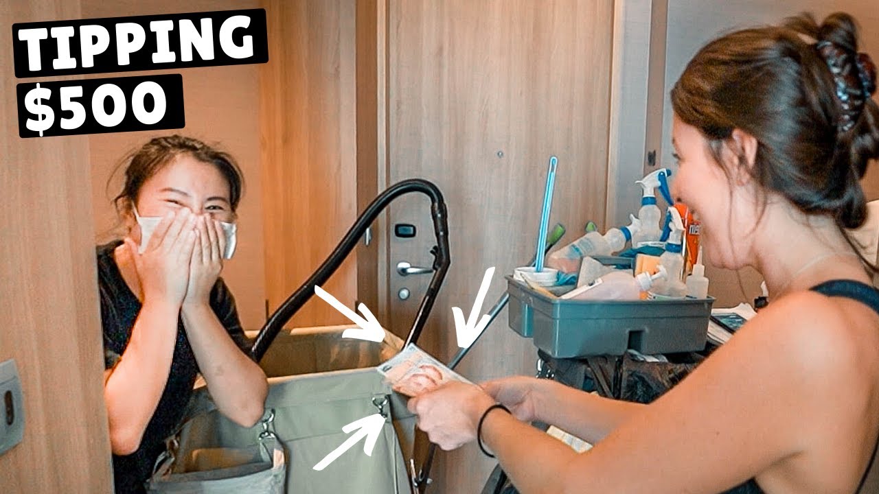 TIPPING OUR HOUSEKEEPER 500 (quarantined in Singapore)