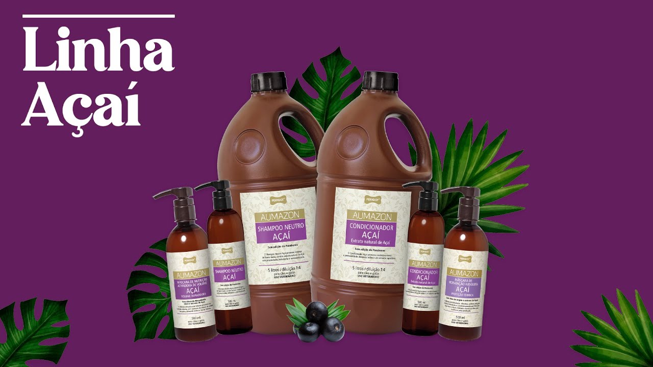 Shampoo Pet Neutro Aumazon Açaí 5 litros
