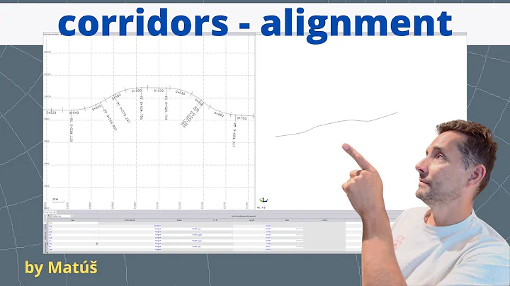 Creating Alignment  in Trimble Business Center