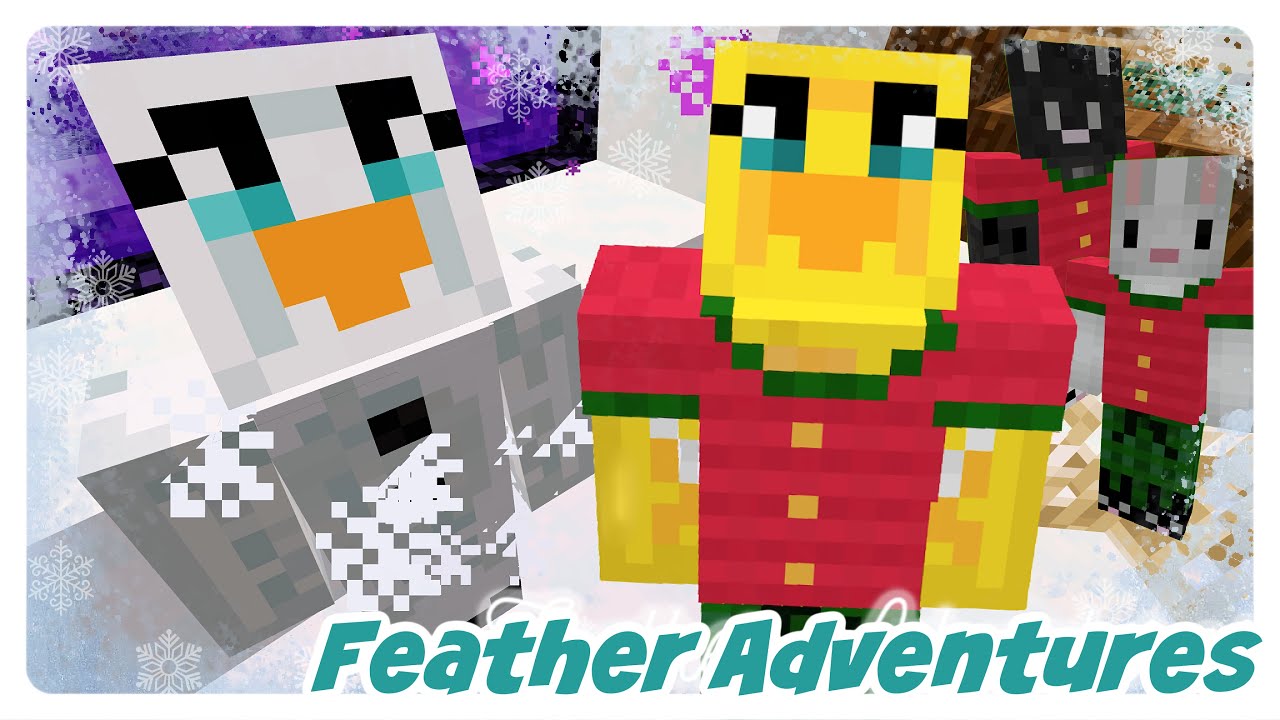 Приключения перьев: ПУСТЬ ИДЕТ СНЕГОМ! - {336}