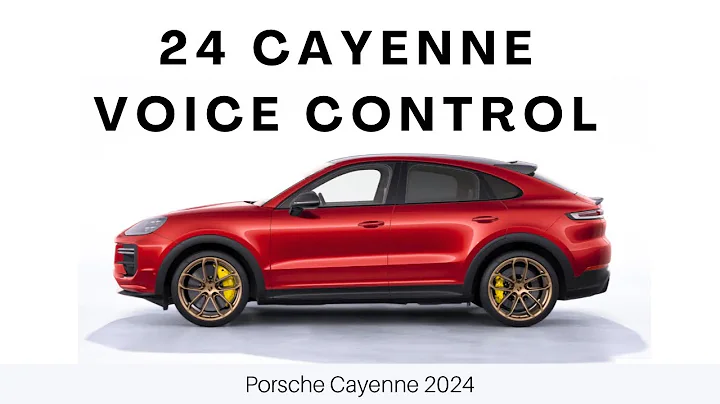 2024 Porsche Cayenne voice control operation.
