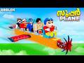 Shinchan Built the BEST Plane in Roblox! ✈️😱