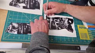 Darkroom - Emulsion Lift Print