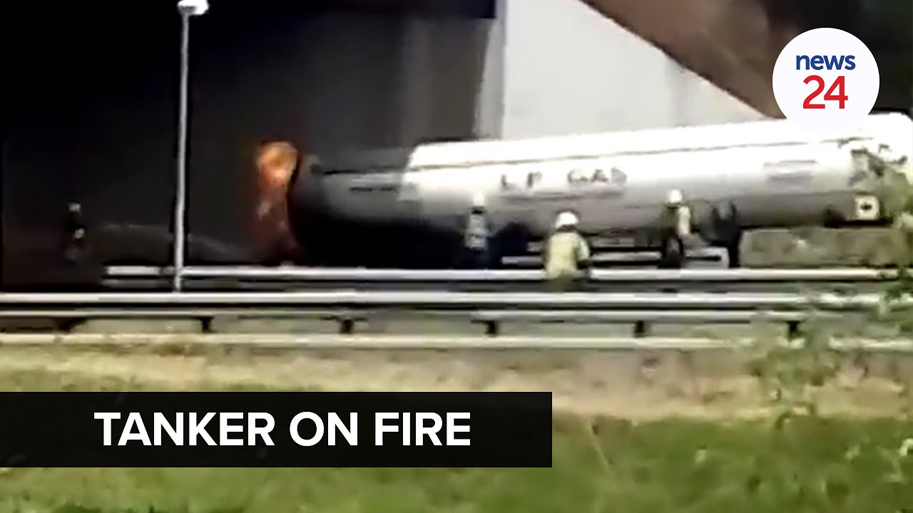 WATCH Gas tanker fire in Joburg closes N1 for more than 36 hours