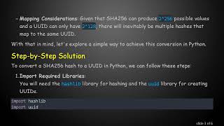 How To Convert Sha256 Digest To Uuid In Python