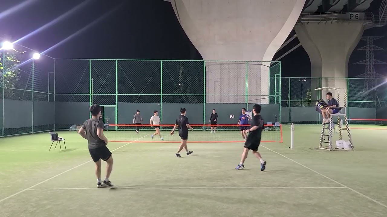 부산 족구인들의 토요일 야간운동 ( 금정족구장 )
