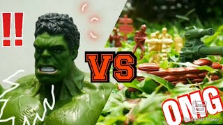 Hulk VS Entire Army!!! Mega Battle! Avenger Superhero!!!