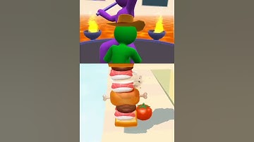 SANDWICH RUNNER vs GIANT RUSH! All Levels / Max Level ( New APK Update ) Gameplay Walkthrough 4K SK
