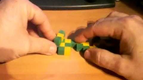 snake cube solution easy