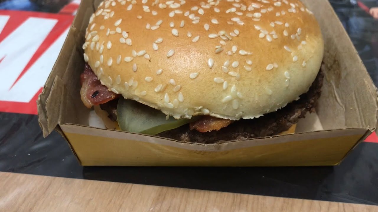 McDonald's New Fresh Beef Bacon Cheese Quarter Pounder Review