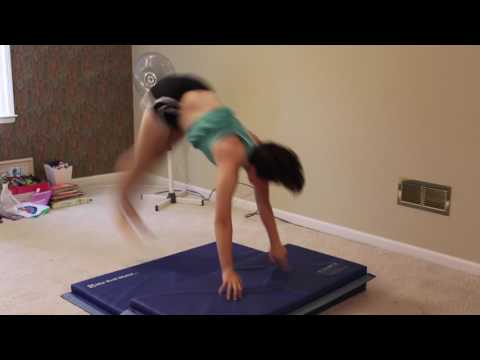 How to Connect a Roundoff and a Back Handspring
