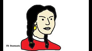 Cómo dibujar a Micaela Bastidas
