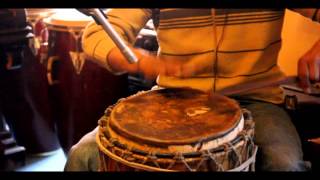 Diego Bonga y Tochi en estudio Negro