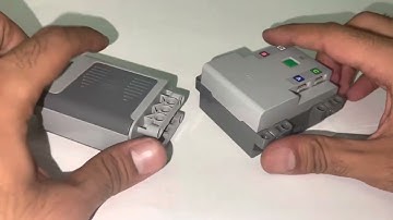 LEGO Smart Hub Vs PF Battery Box Size Comparison