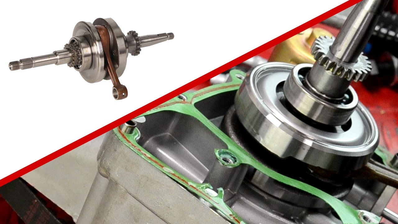 Krukas vervangen | GY6 / china motorblok