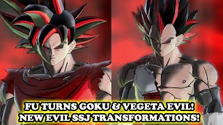 GOKU & VEGETA BECOMES VILLAINS AND UNLOCKS NEW EVIL SSJ TRANSFORMATIONS Dragon Ball Xenoverse 2 Mod