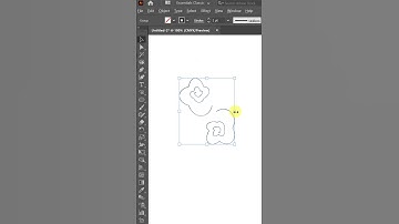 Simple Spiral Pattern in Illustrator | #shorts