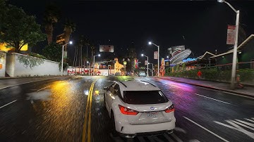 GTA 5 Insane Realistic Weather With Ultra Ray Tracing Gameplay Maxed Out Vegetation On RTX 3080