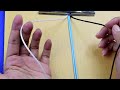 Cómo hacer pulsera de hilo fácil y rápida