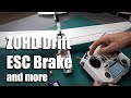 ZOHD Drift ESC brake, calibration, current draw and motor mount