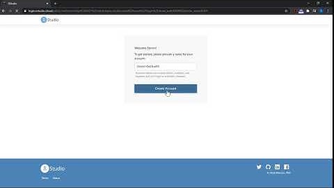 Quick Introduction to R Studio Cloud
