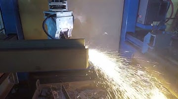 APC1200 plasma coping machine beveling