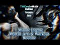 1 Minute intense martial arts &amp; workout routine