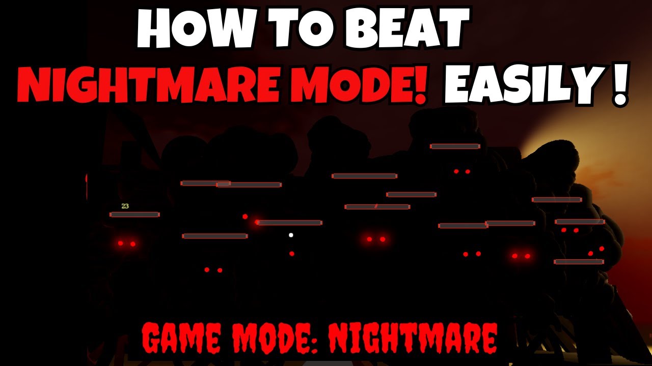 How to Beat Nightmare Mode Easily! (Dead Rails)