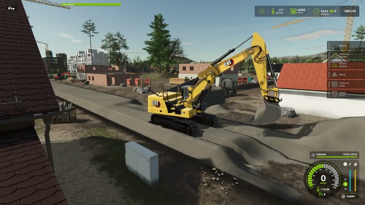 FS25_Weiter gehts mit dem Straßenaushube !!!!!